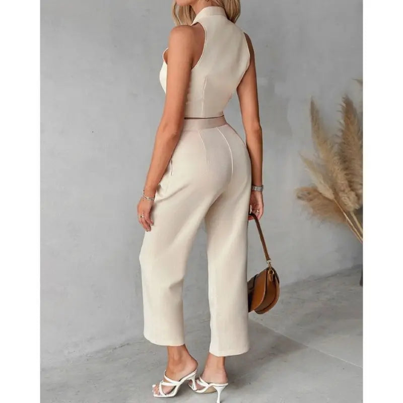 Ulvly Sleeveless Suit Set
