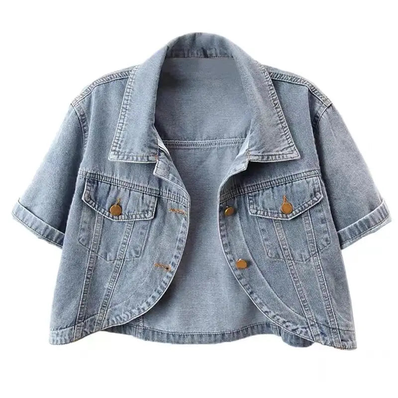 Ulvly Women’s Short Denim Jacket
