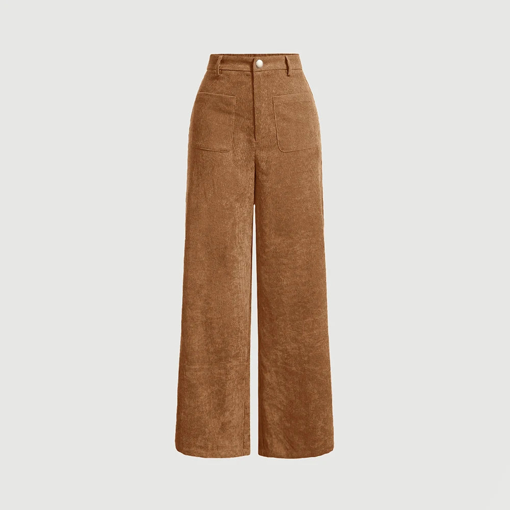 Ulvly Retro High-Waist Trousers