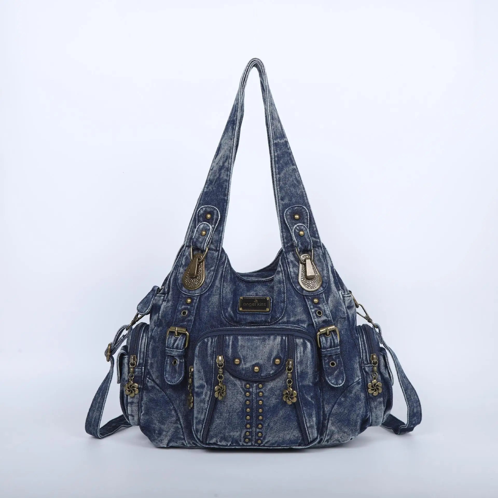 Ulvly Soft PU Leather Hobo Bag