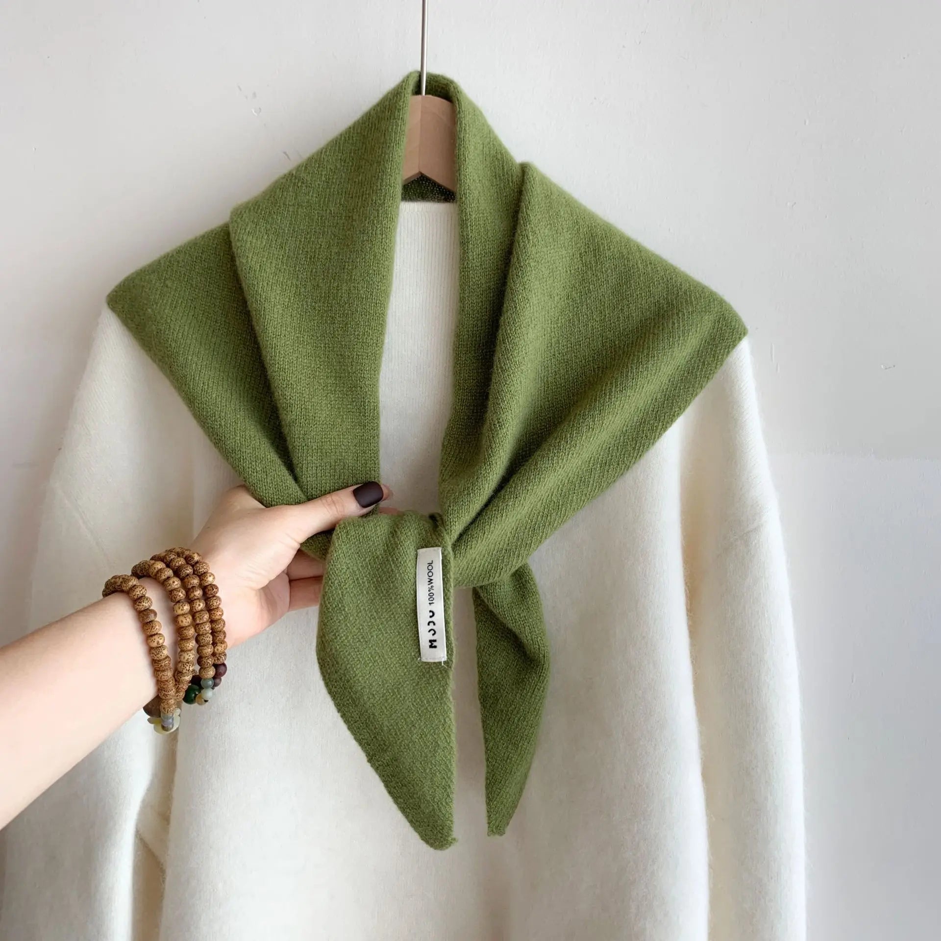 Ulvly Wool Triangle Scarf