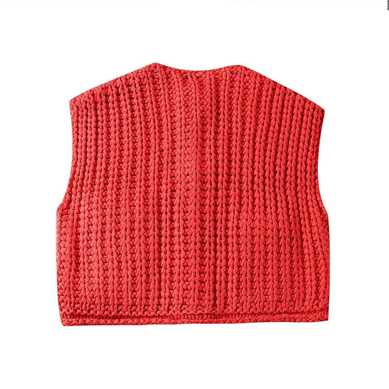 Ulvly Vintage Button Vest
