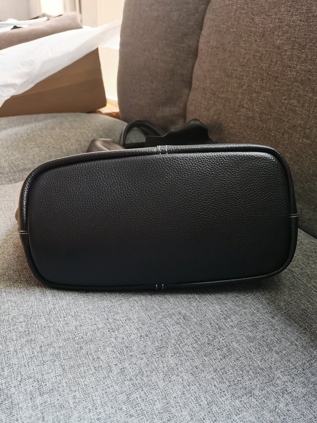 Ulvly Genuine Cowhide Commuter Tote